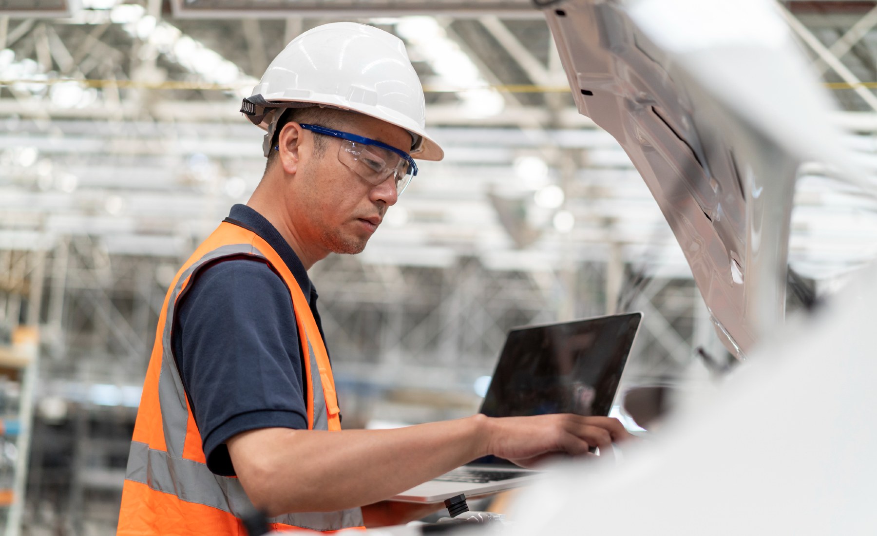 Factoría de coches en China