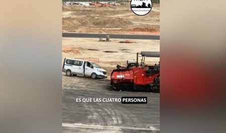 Furgoneta accidente Madring