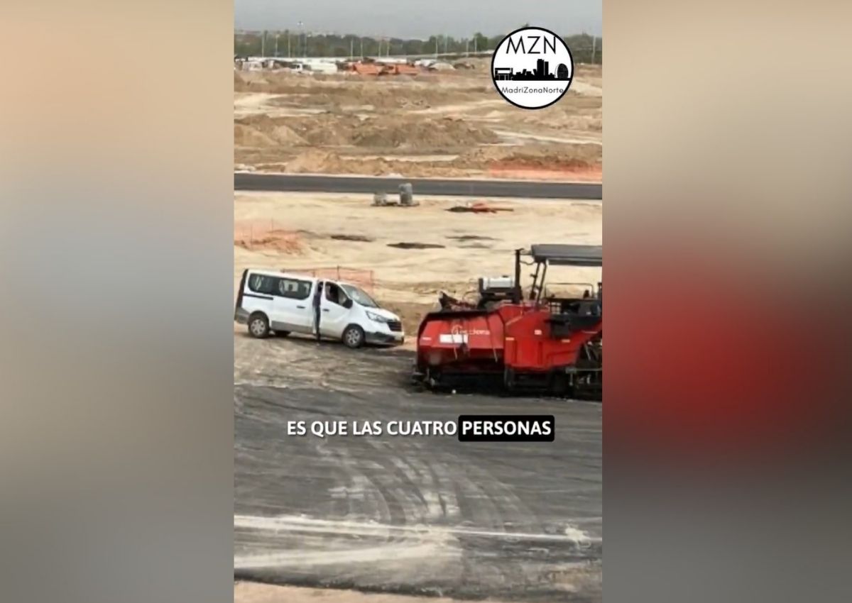 Furgoneta accidente Madring