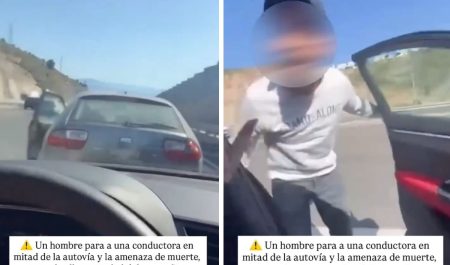 Hombre frena en seco Benalmádena