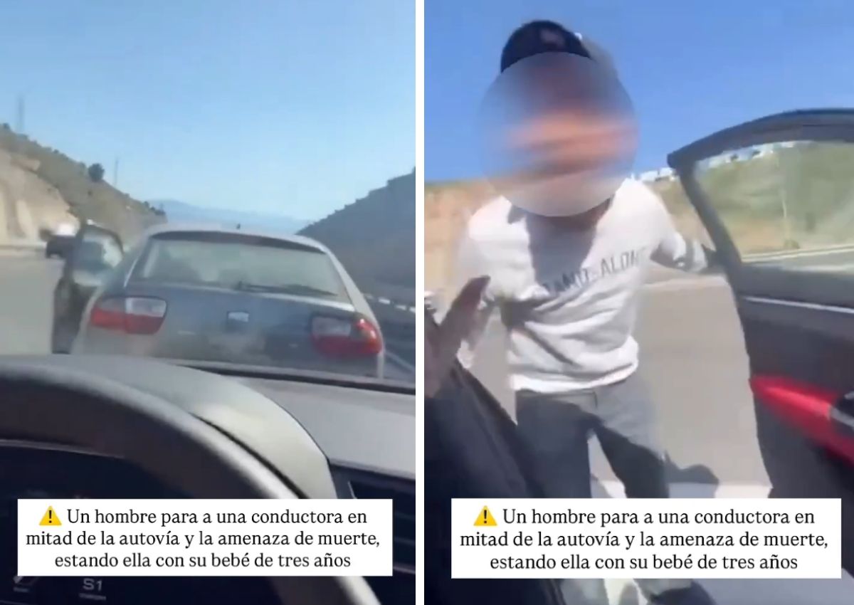 Hombre frena en seco Benalmádena