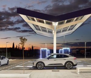 Infraestructura recarga coches eléctricos España