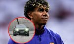 El coche de Lamine Yamal, protagonista de la polémica: circula así por Barcelona y todos lo comentan por este detalle