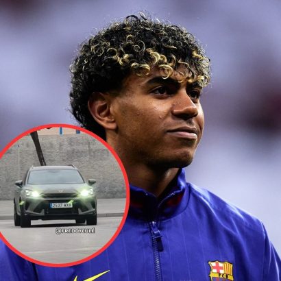 El coche de Lamine Yamal, protagonista de la polémica: circula así por Barcelona y todos lo comentan por este detalle