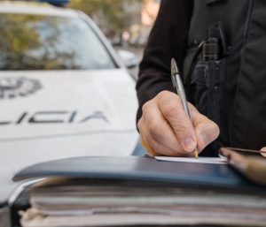 Multa Policía Municipal Madrid