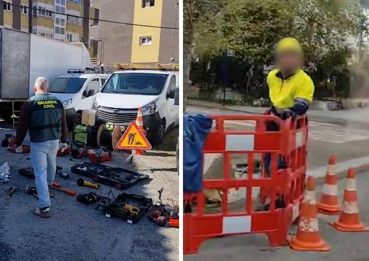 Operarios y señales falsas