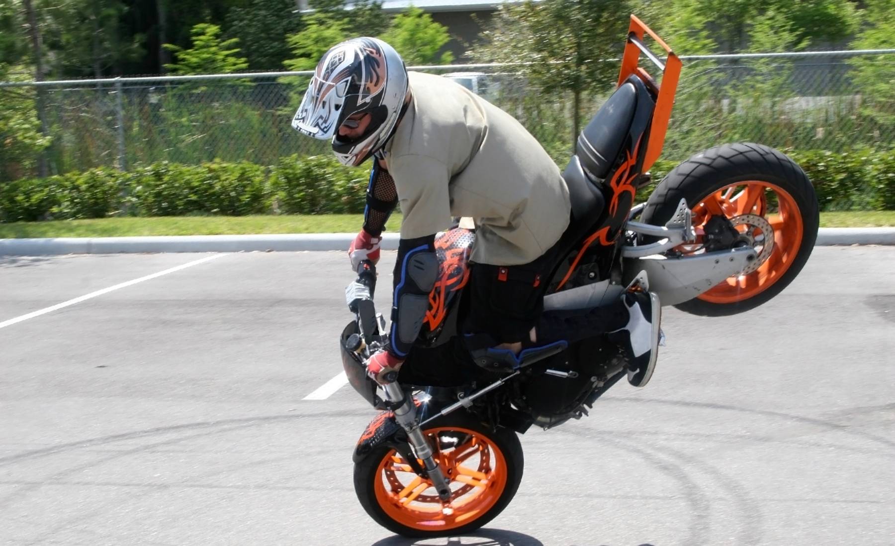 Stunt moto