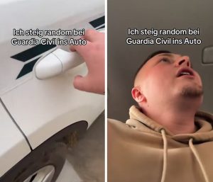 alemán coche guardia civil