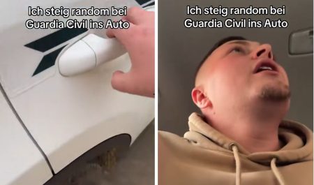 alemán coche guardia civil