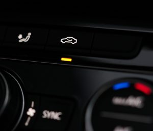 botón recirculación de aire