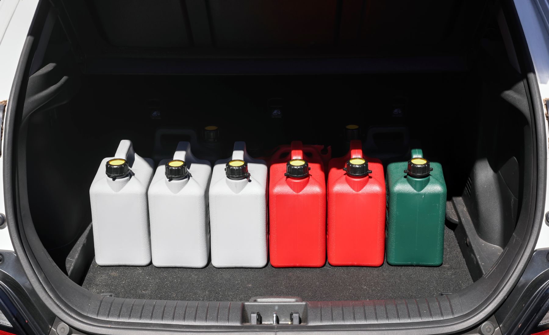 botellas de gasolina