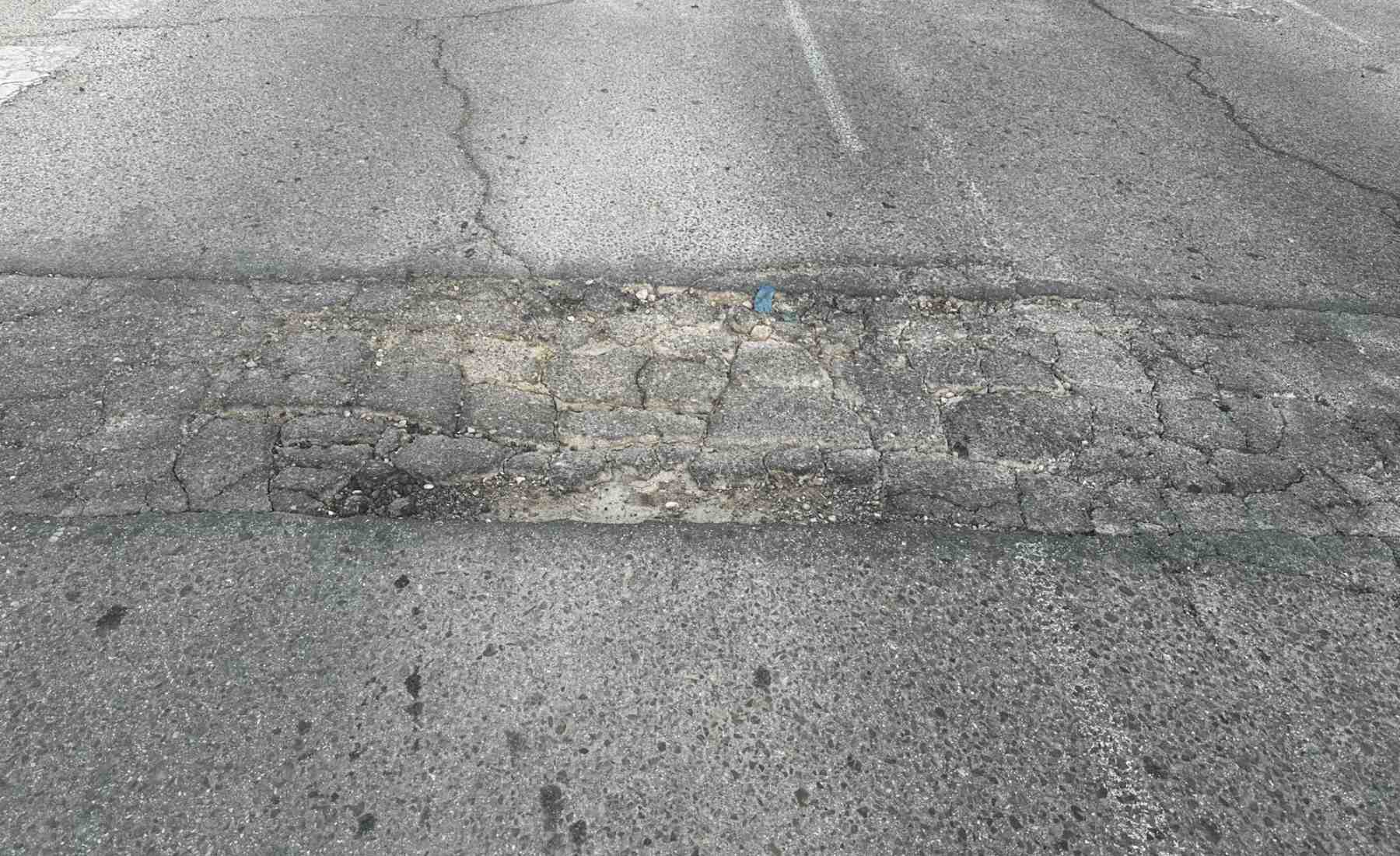 mal estado carretera