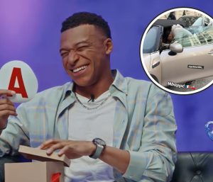 mbappe carnet de conducir