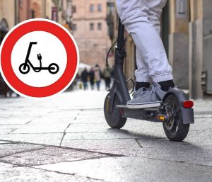 patinete electrico multas señal