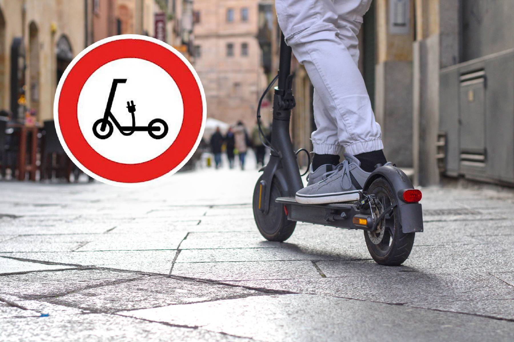 patinete electrico multas señal