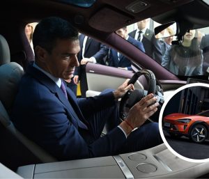 pedro sánchez china coche xiaomi yu7