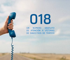 La DGT activa el teléfono gratuito 018: apoyo  psicológico y legal para víctimas de accidentes todos los días del año