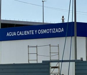 Agua osmotizada lavadero y coche
