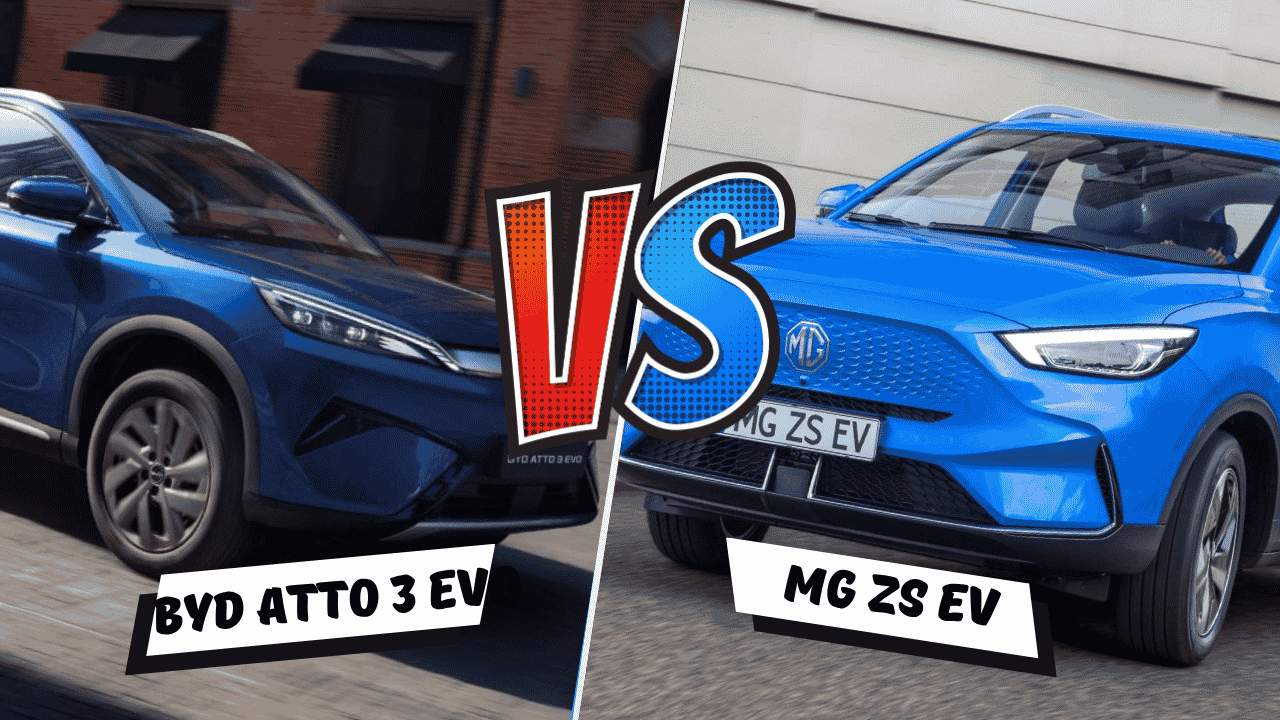 BYD Atto 3 Evo vs MG ZS EV