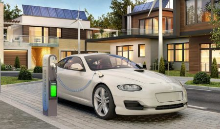 Carga coche eléctrico chalet