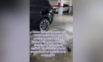 Cuando la comunidad paga la carga de la batería: un coche eléctrico hace esto en un garaje a costa de todos y desata la polémica