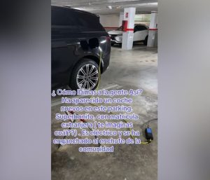 Carga coche eléctrico comunidad de vecinos