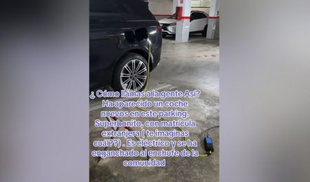 Carga coche eléctrico comunidad de vecinos