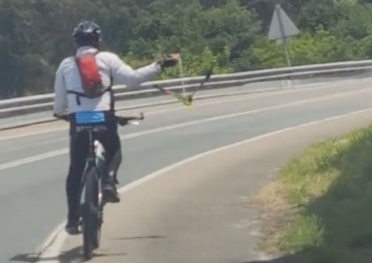 Ciclista loro Vigo