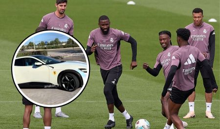 Coches real madrid - Ferrari