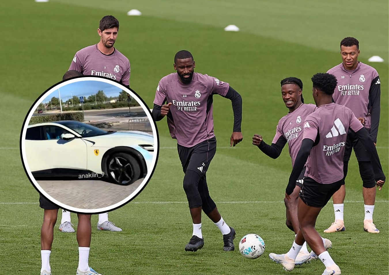 Coches real madrid - Ferrari