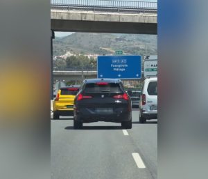 Conducción temeraria Málaga R5 BMW