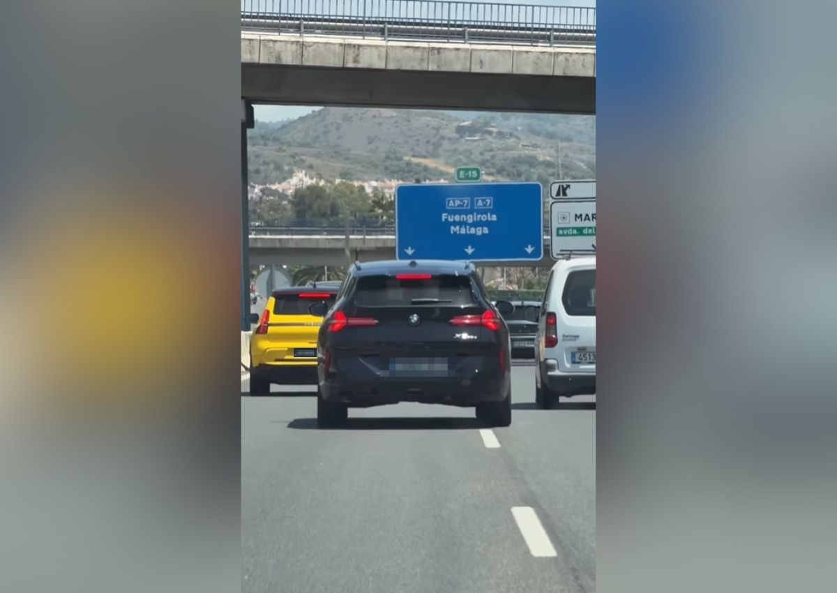 Conducción temeraria Málaga R5 BMW