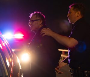 Conductor detenido policía