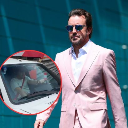 Fernando Alonso se deja ver en Mónaco conduciendo uno de los coches más míticos de los rallies
