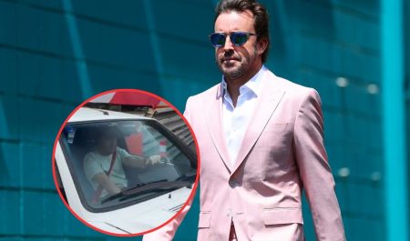 Fernando Alonso se deja ver en Mónaco conduciendo uno de los coches más míticos de los rallies