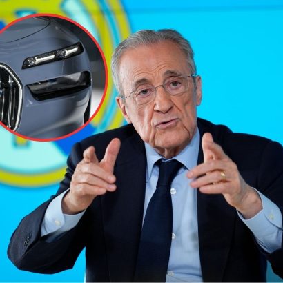 ¿Qué coche tiene Florentino Pérez?: un verdadero despacho de lujo sobre ruedas