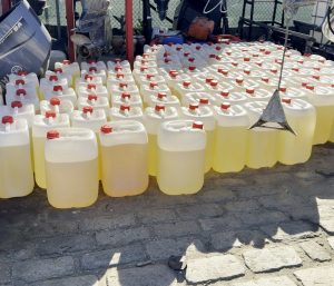 Garrafas combustible