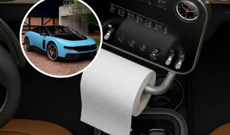 Meme papel higiénico Ferrari Luce