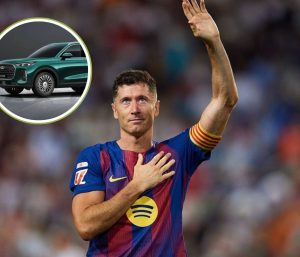 Nuevo coche Lewandowski.