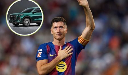 Nuevo coche Lewandowski.