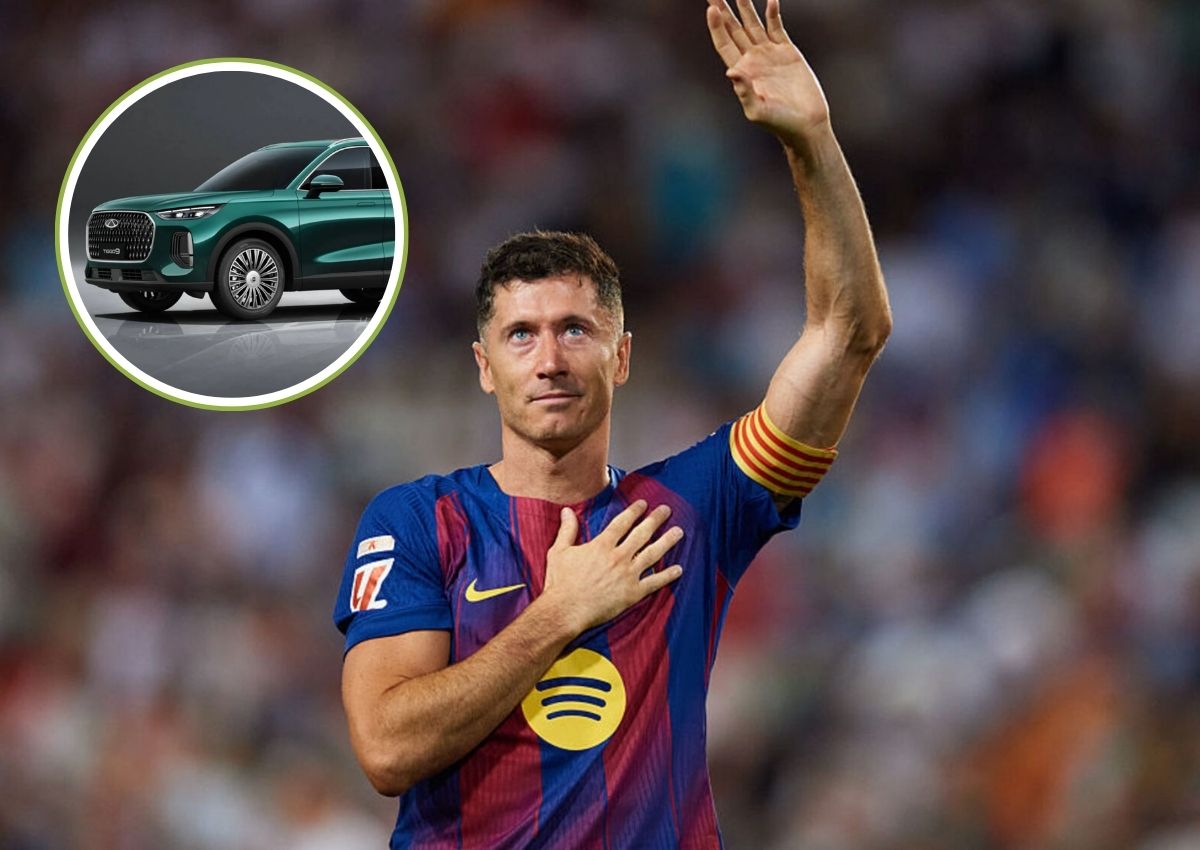 Nuevo coche Lewandowski.
