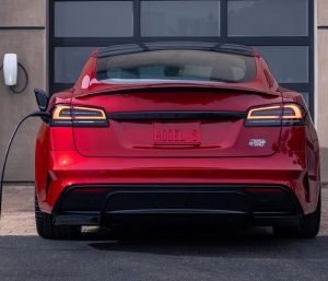 Tesla Model S cargando