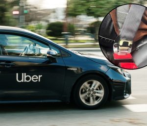 Uber cinturón seguridad airbag