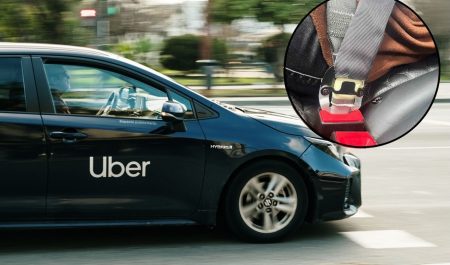 Uber cinturón seguridad airbag