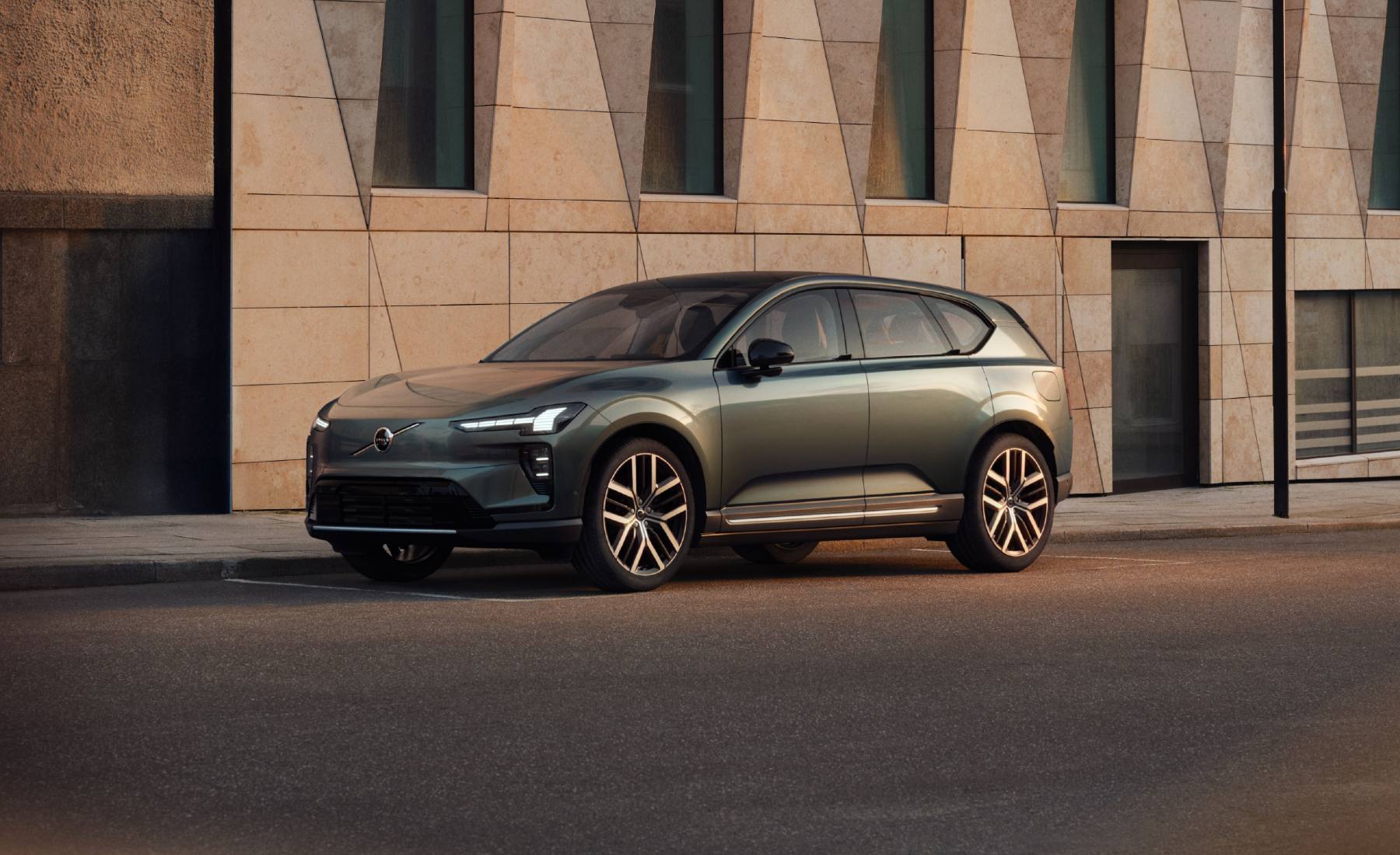 Exterior del Volvo EX60
