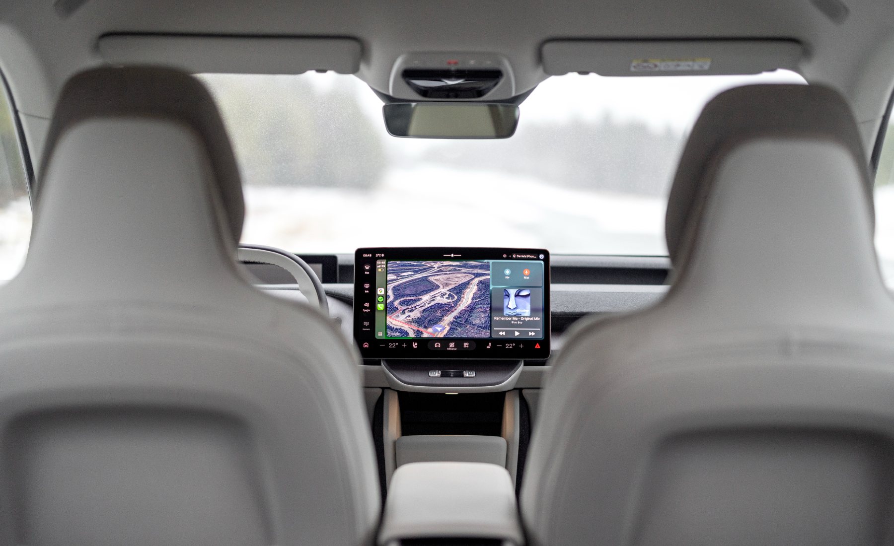 Volvo EX60 interior