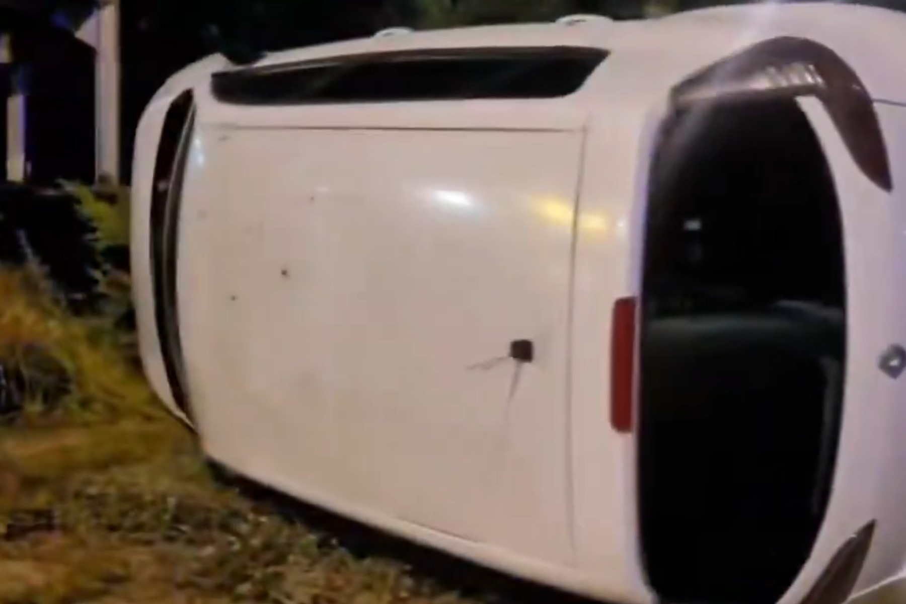 coche volcado valdemoro
