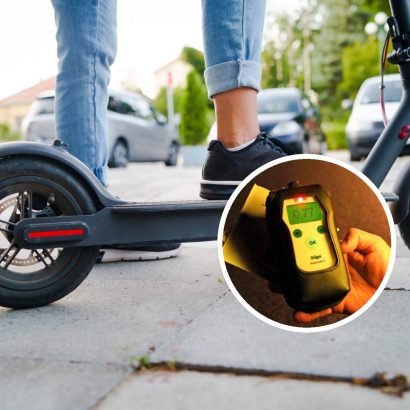 ¿Pueden hacerte un control de alcoholemia y drogas si conduces un patinete eléctrico? ¿Te quitan el vehículo por dar positivo?