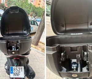 robo baúl moto Madrid