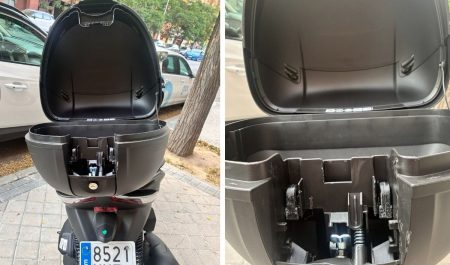 robo baúl moto Madrid